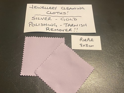 Silver polishing cloth - x4,