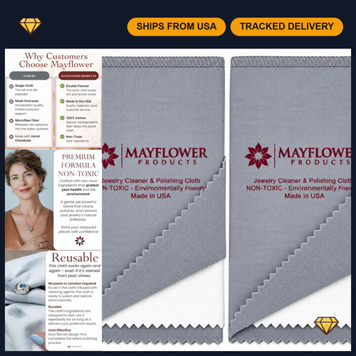 Large cotton polishing cloth - large,